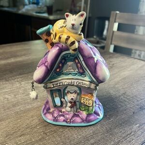 BLUE SKY 2009 CLAYWORKS
KITTY'S CUSHY COTTAGE
CANDLE HOLDER BY HEATHER
GOLDMINE